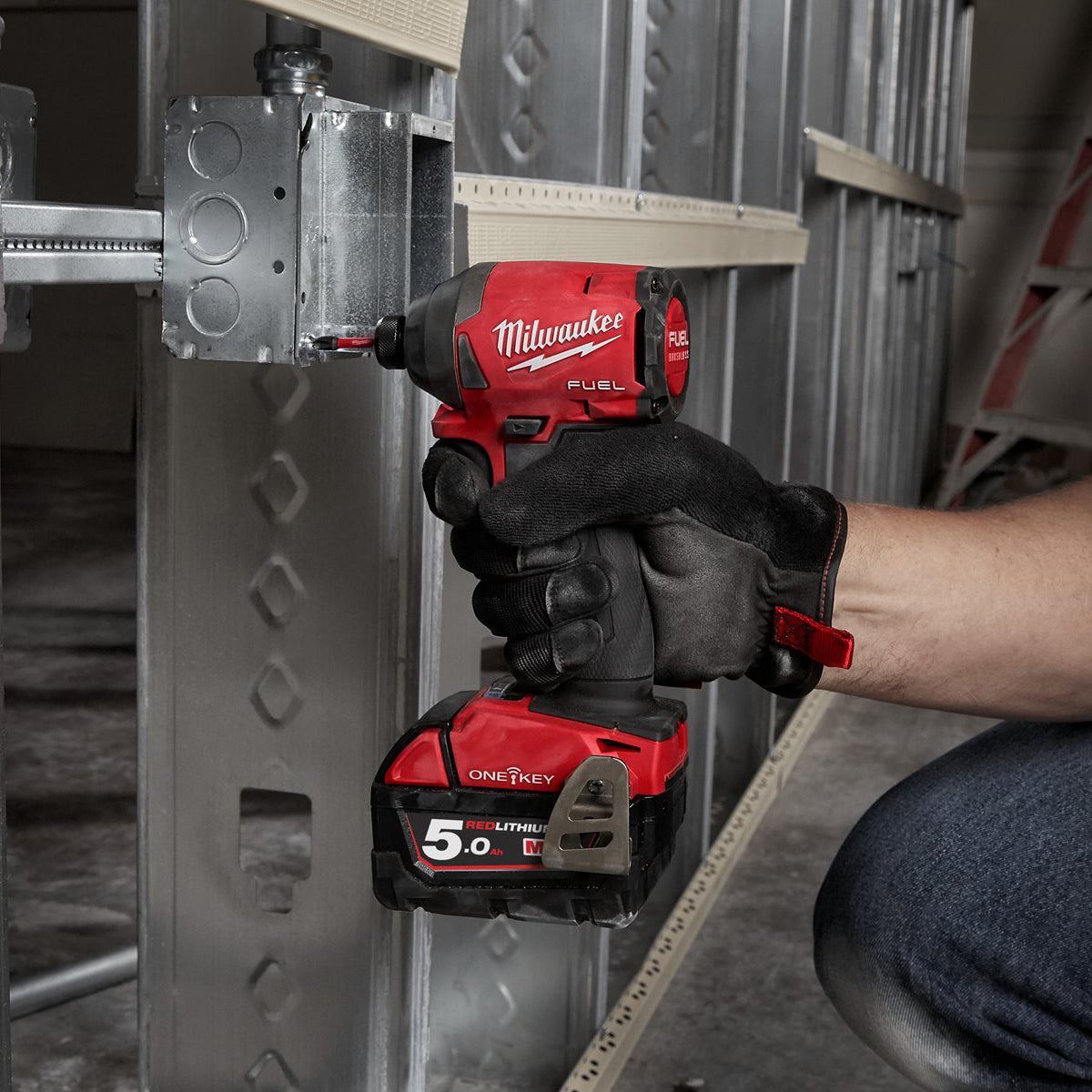 Milwaukee M18ONEID2-0X Fuel 18V Brushless 1/4" Impact Driver Body Only in Case 4933464090