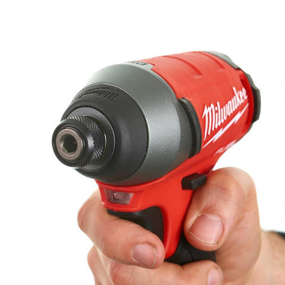 Milwaukee M18ONEID2-0X Fuel 18V Brushless 1/4" Impact Driver Body Only in Case 4933464090