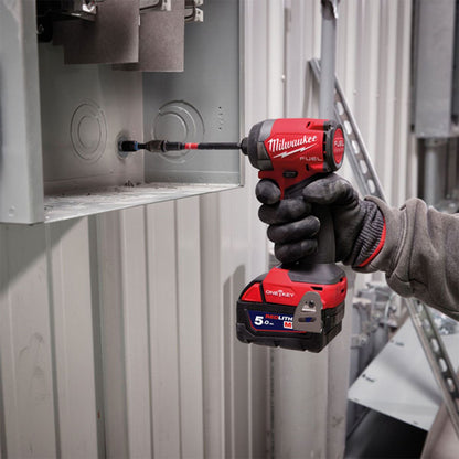 Milwaukee M18ONEID3-0 18V ONE-KEY Brushless 1/4" Impact Driver with 1 x 3.0Ah Battery & Charger