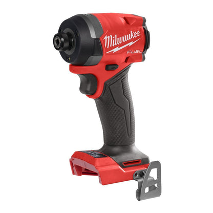 Milwaukee M18FID3100P-502P 18V FUEL Brushless 1/4" Impact Driver with 2 x 5.0Ah Batteries, Charger, Packout Case & Accessories Set 4933499037